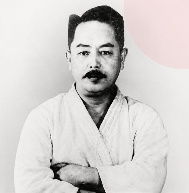 Portrait historique de maître de karaté